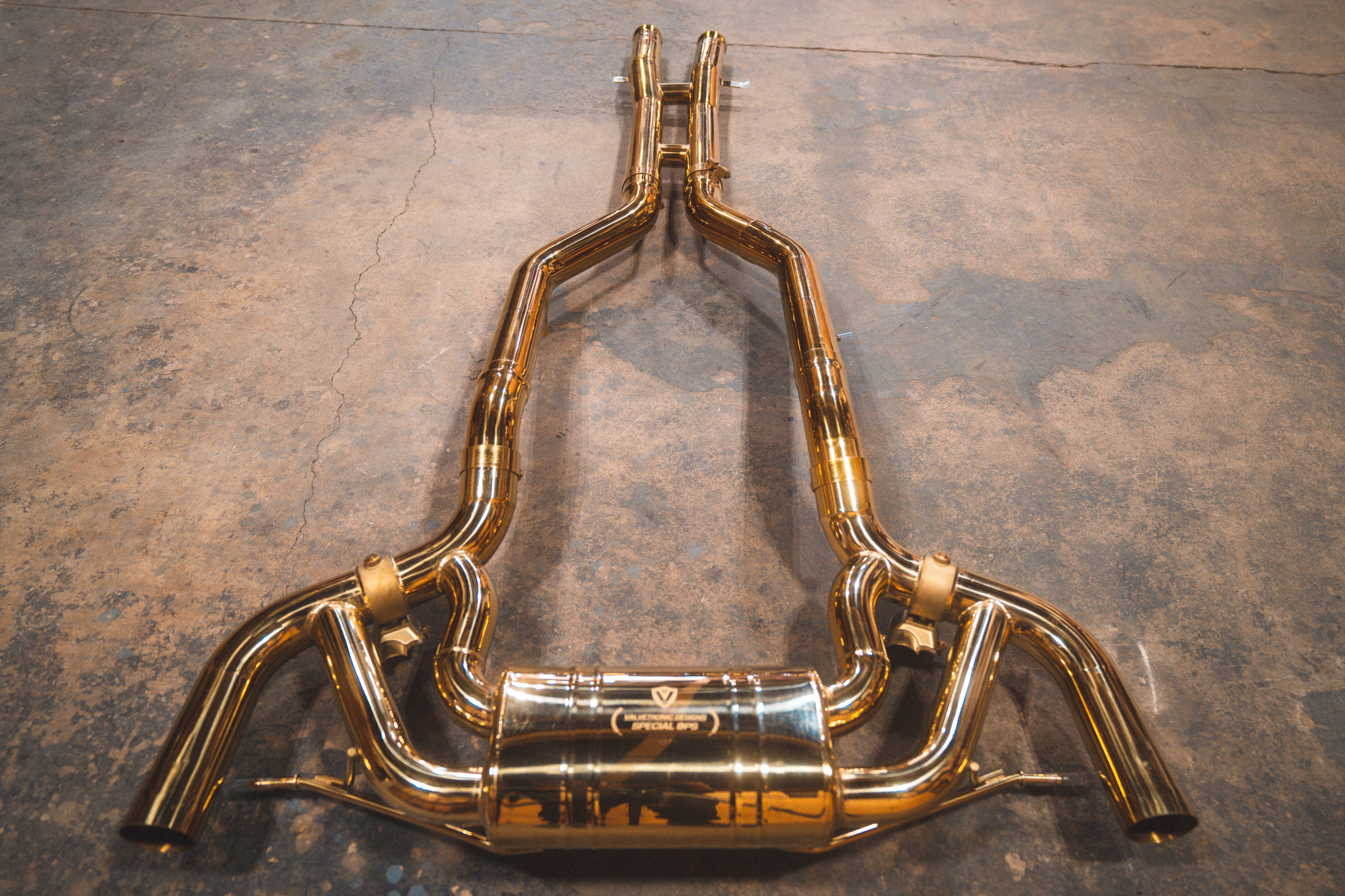 Valvetronic Mercedes AMG GT Valved Sport Exhaust system